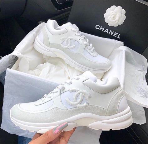 chanel white shoes 2021|chanel shoes white sneakers.